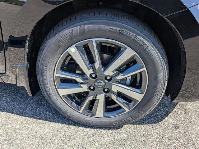 New 2025 Super Black Nissan SV image 12