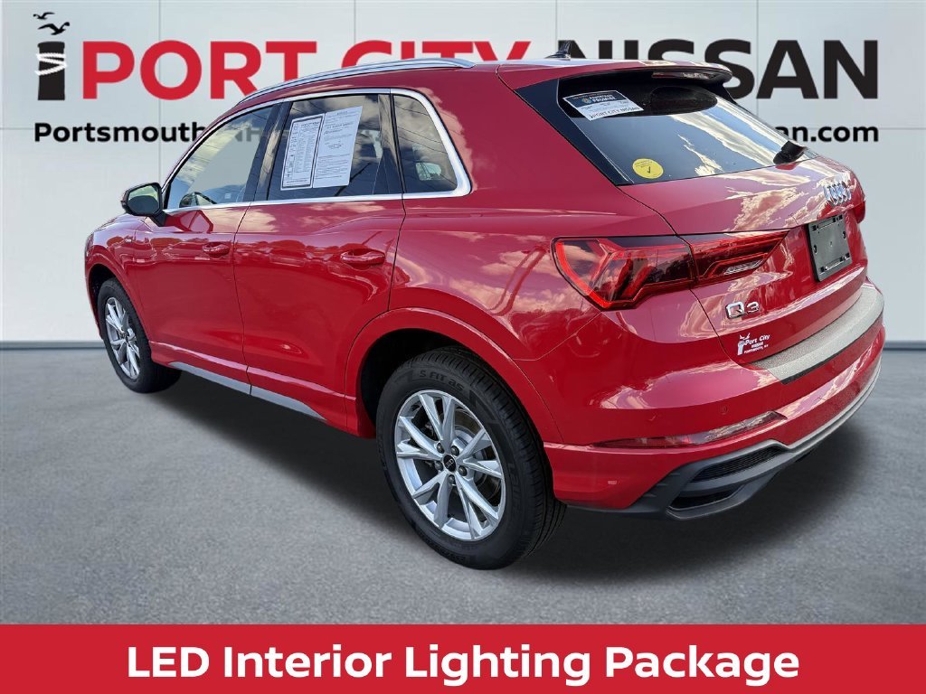 Used 2023 Tango Red Metallic Audi Premium S-LINE W/HEATED SEATS & PANORAMIC ROOF image 12