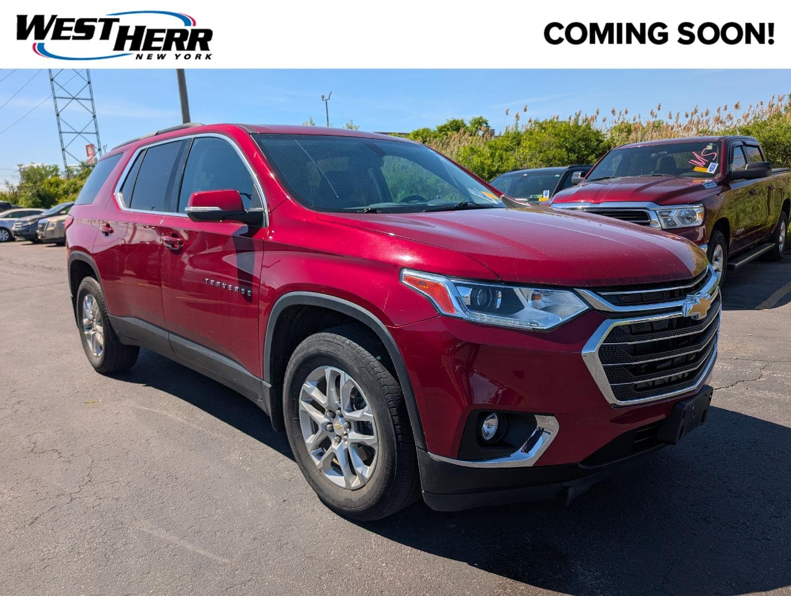 Used 2021 Cajun Red Tintcoat Chevrolet LT Cloth image 1