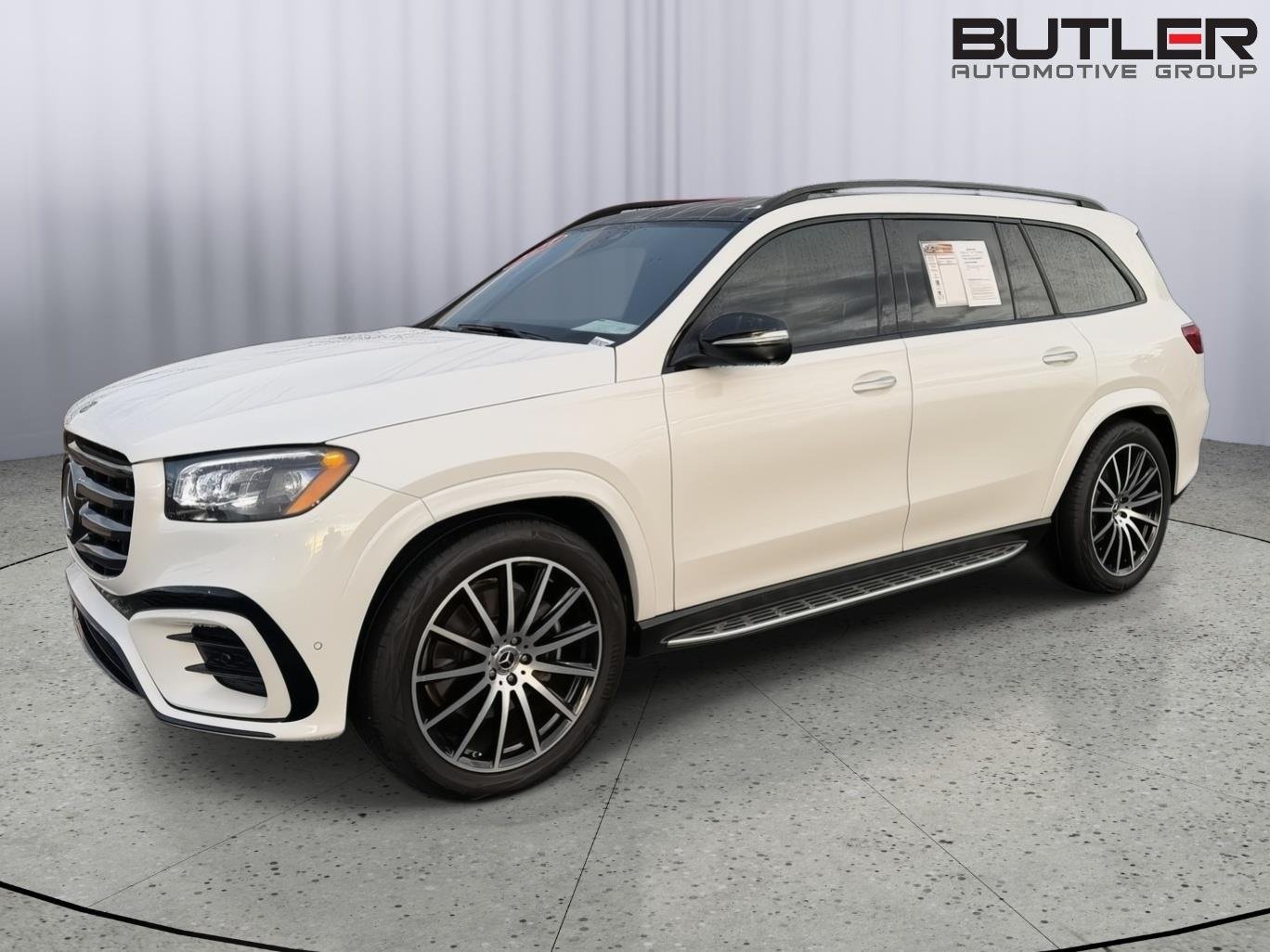 Used 2025 Polar White Mercedes-Benz GLS 450 image 2