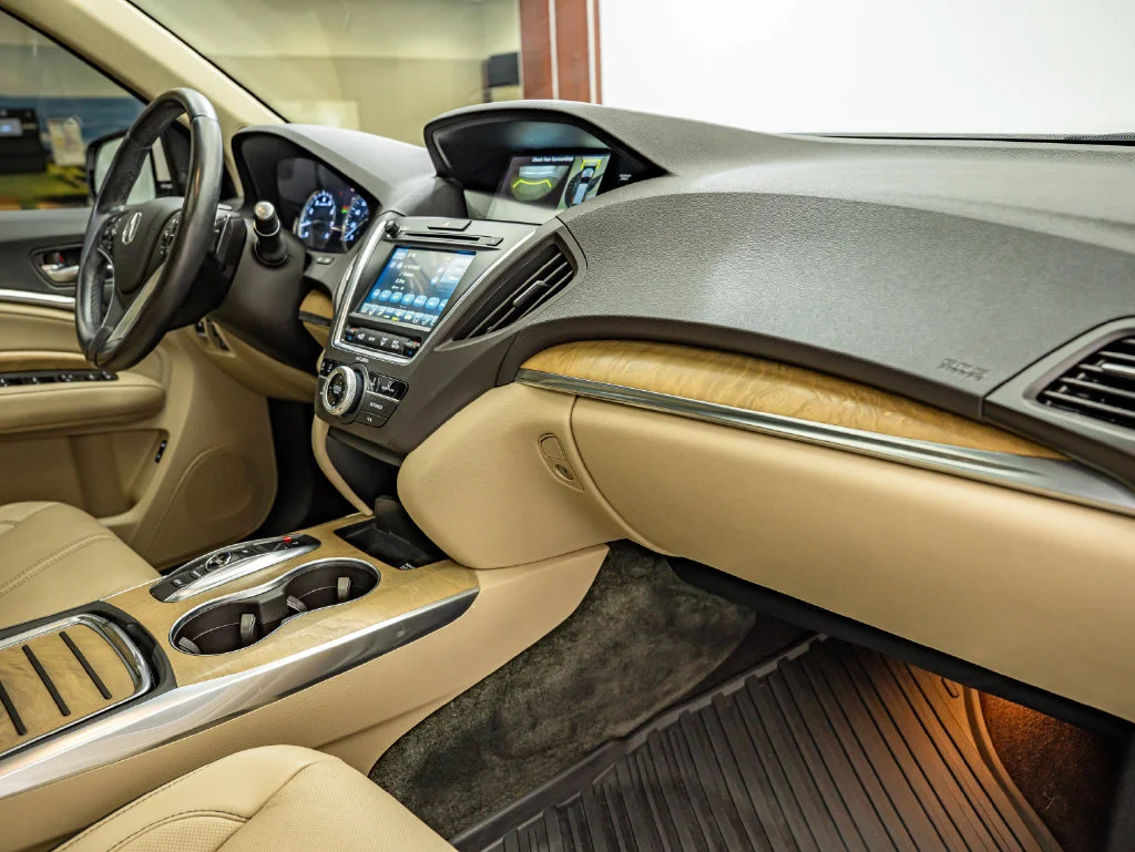 Used 2019 White Diamond Pearl Acura 3.5L Advance Package image 39