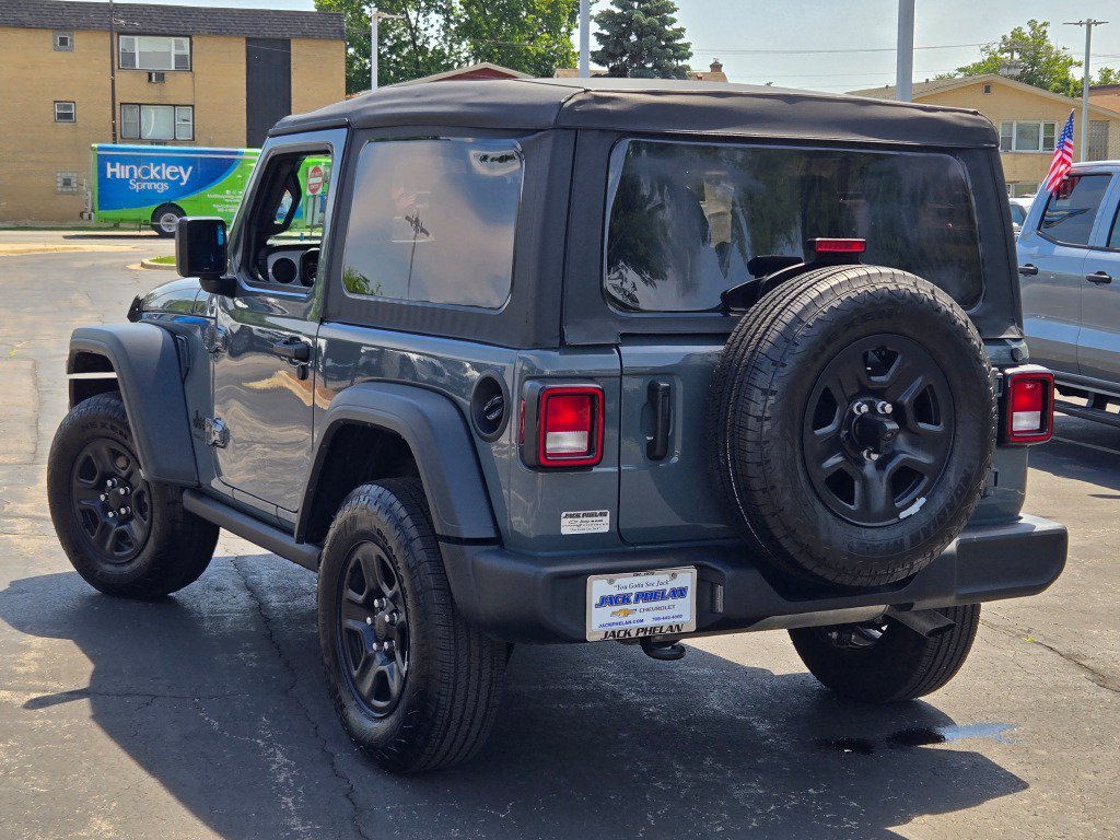 Used 2025 Gray Jeep 2-Door Sport 4x4 image 13