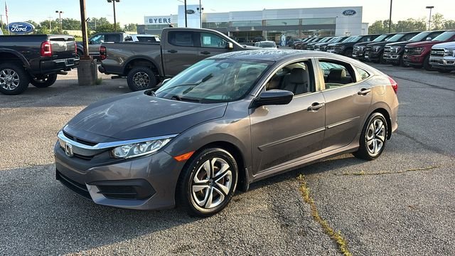 Used 2016 Honda Civic LX with VIN 19XFC2F59GE038005 for sale in Delaware, OH