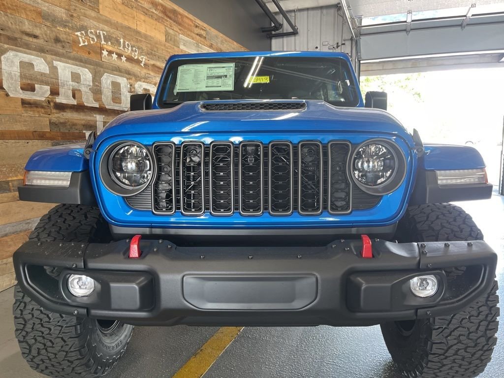 New 2026 Hydro Blue Pearl-Coat Exterior Paint Jeep Rubicon X image 7