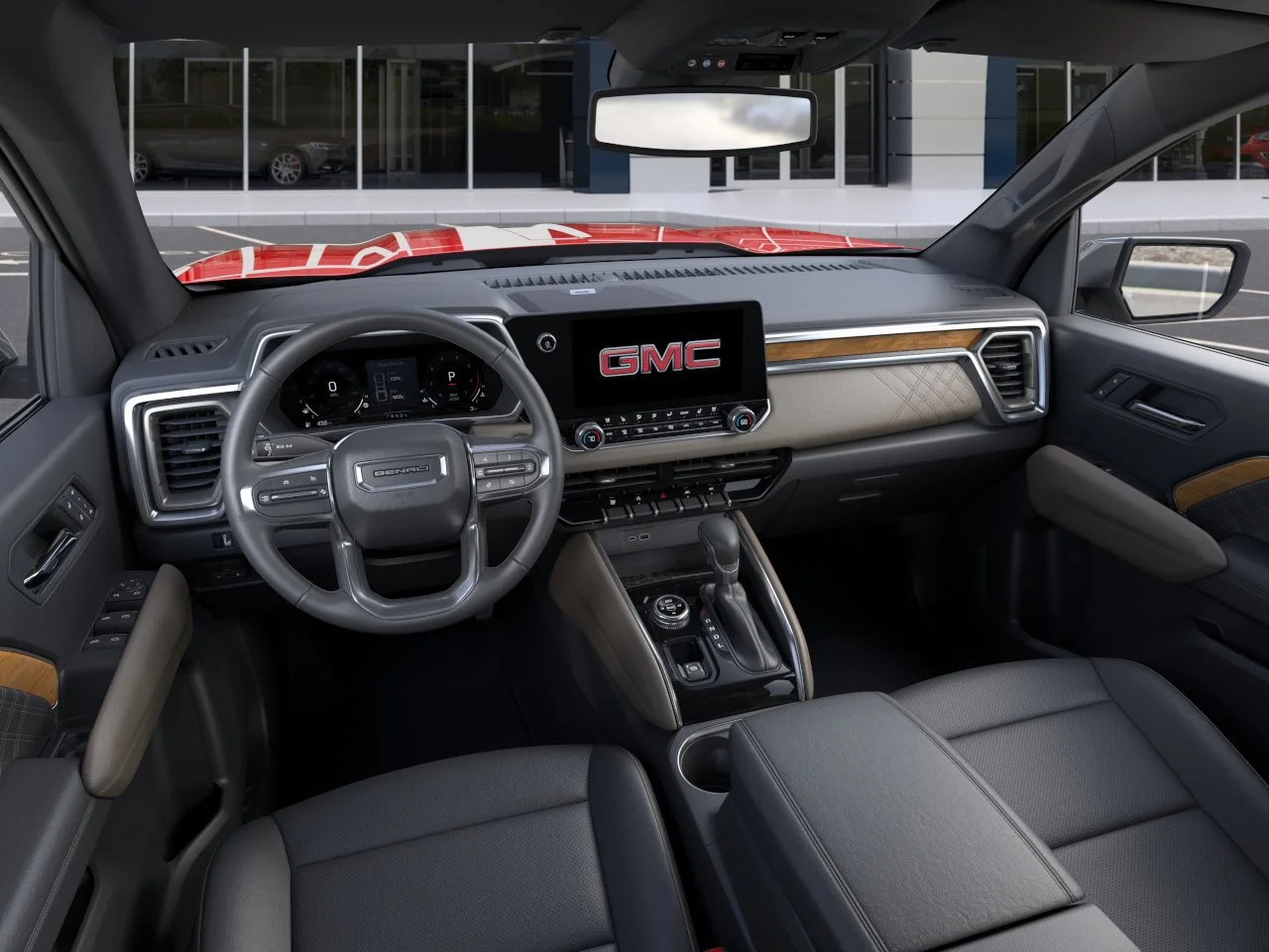 New 2026 VOLCANIC RED TINTCOAT GMC 4WD Denali image 15