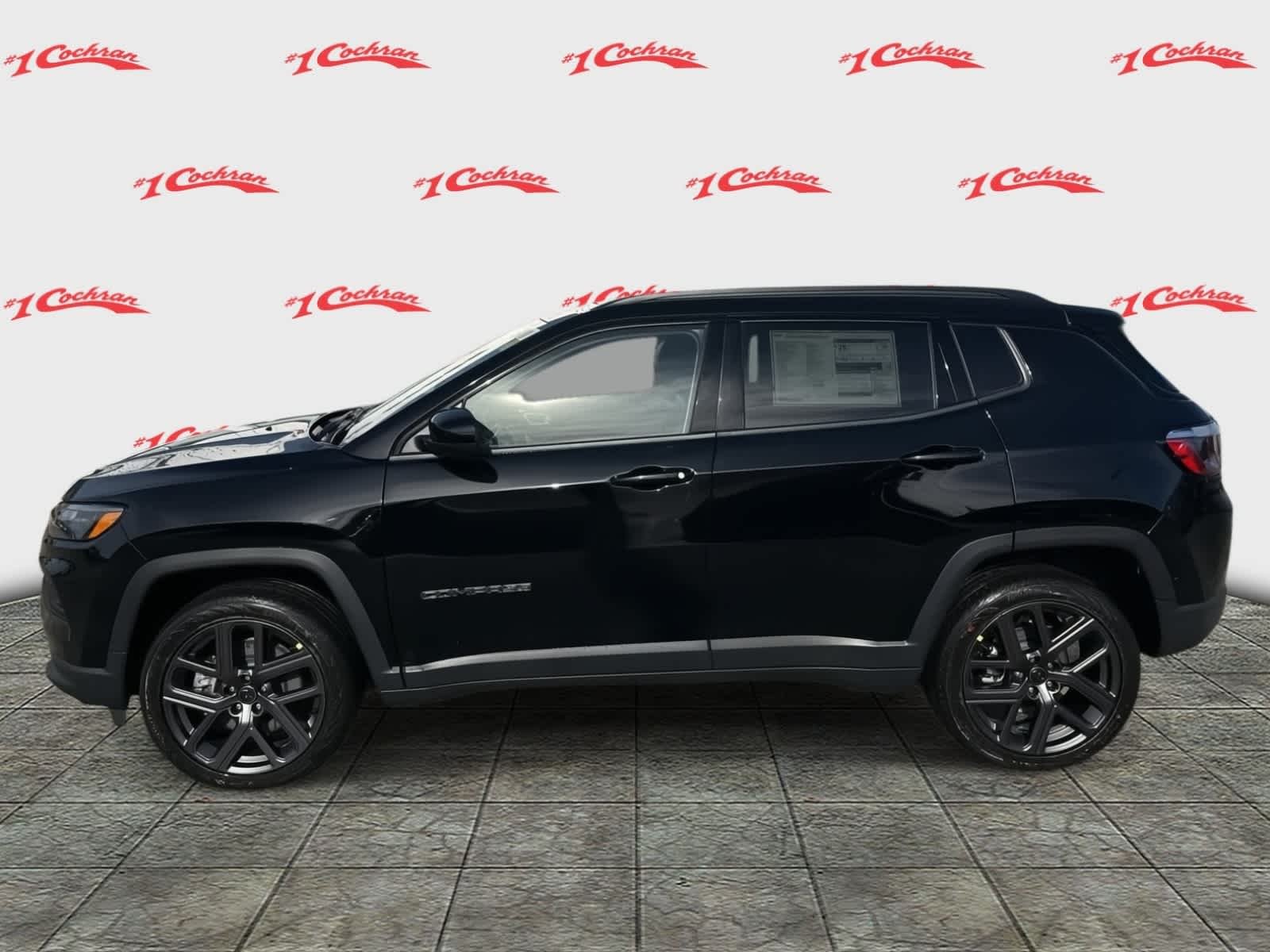 New 2026 Diamond Black Crystal Pearlcoat Jeep Latitude image 2