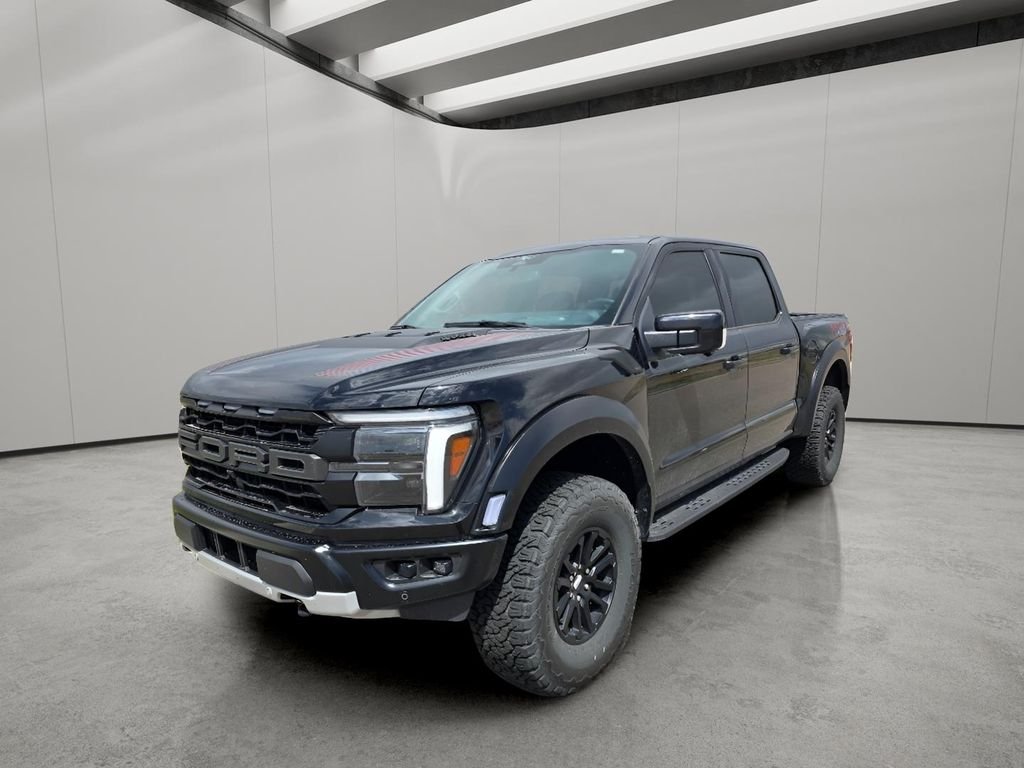 Used 2025 Agate Black Metallic Ford Raptor image 1