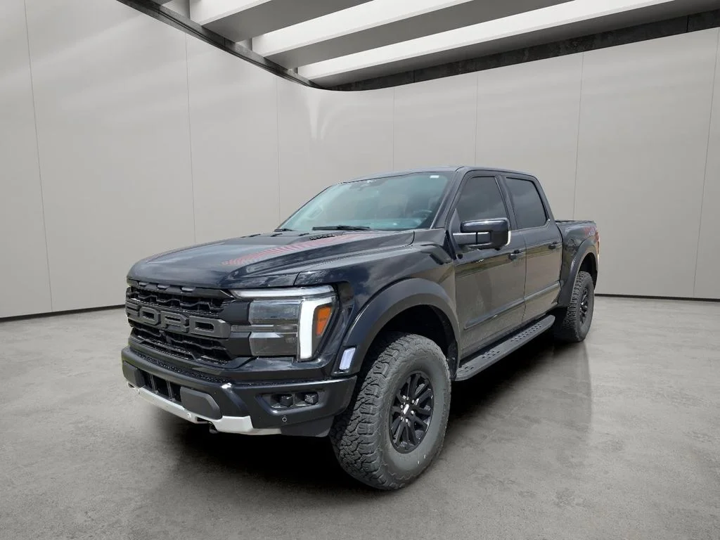 Used 2025 Agate Black Metallic Ford Raptor image 1