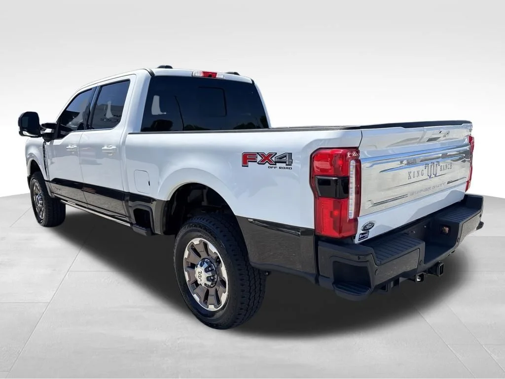 Used 2025 White Ford King Ranch image 3