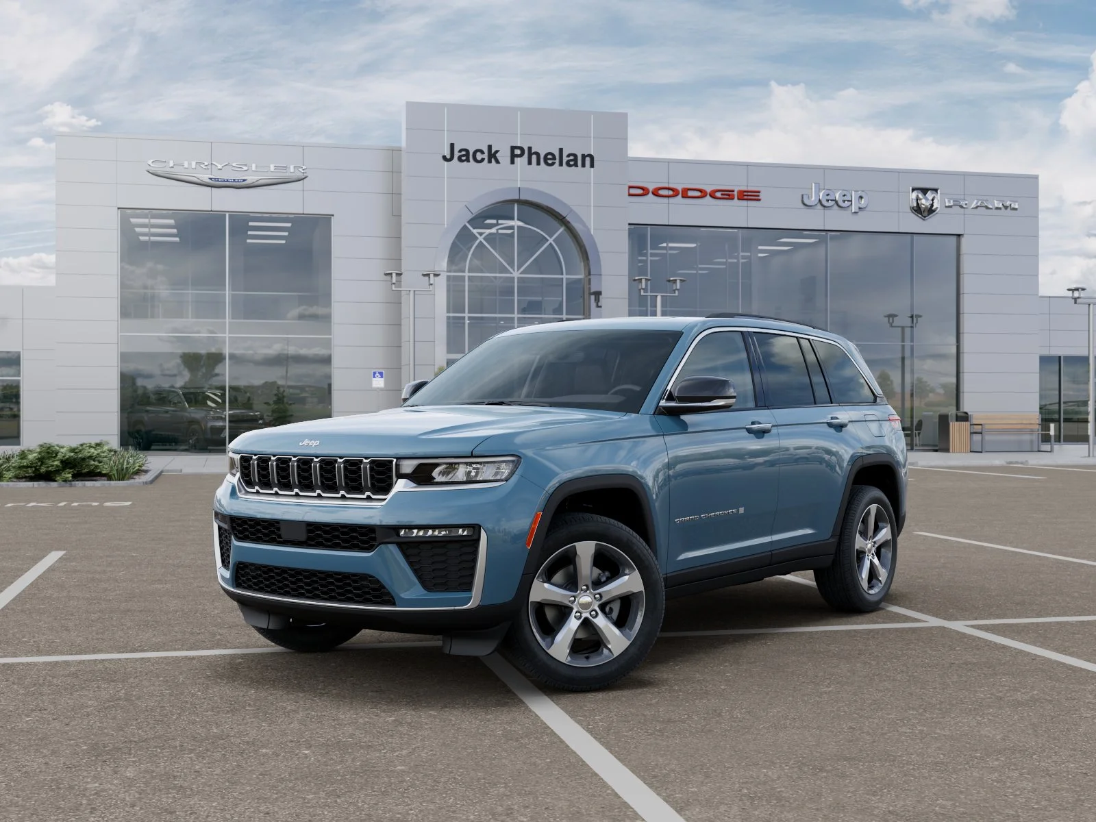 New 2026 Steel Blue Jeep Limited image 1