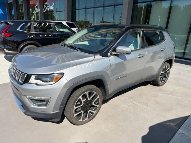 Used 2021 Silver Jeep Limited image 2