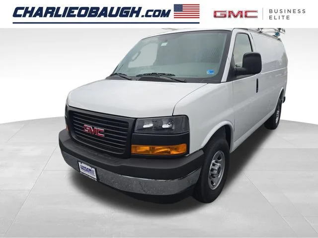 New 2026 Summit White GMC Work Van image 1