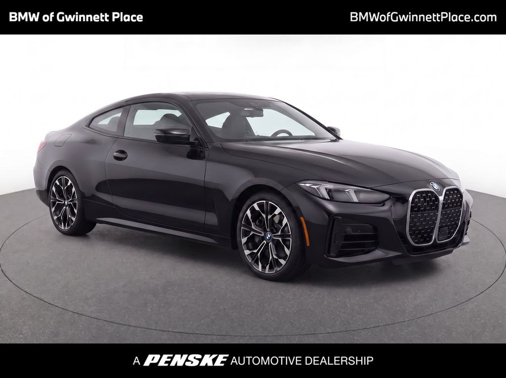 Certified Used 2026 Black Sapphire Metallic BMW 430i image 1