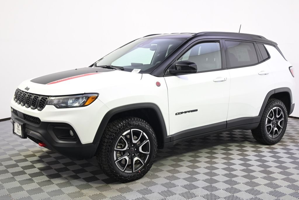 Used 2025 Jeep Compass Trailhawk with VIN 3C4NJDDN9ST584288 for sale in St. Louis Park, Minnesota