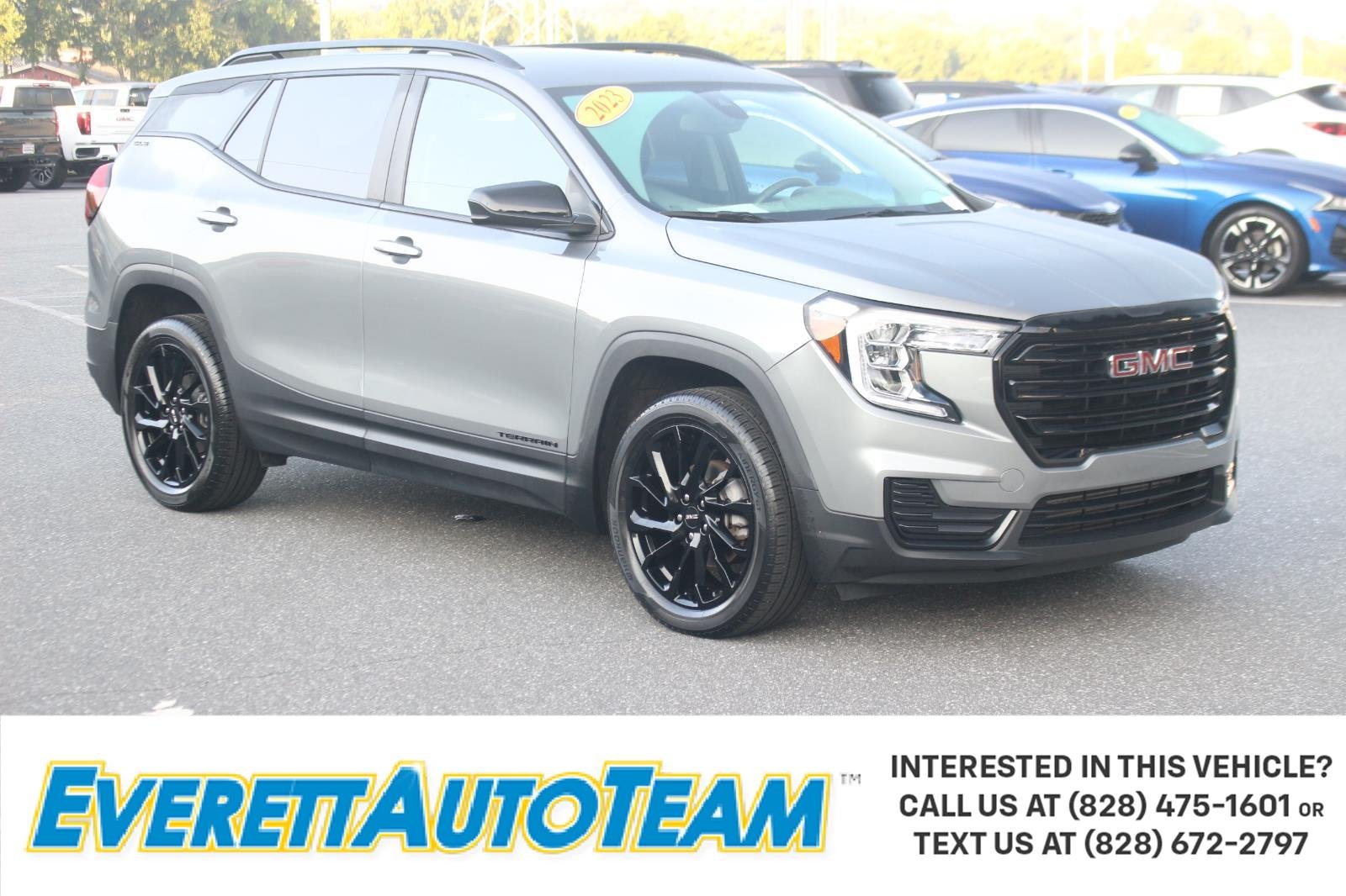 Used 2023 Sterling Metallic GMC SLE image 1