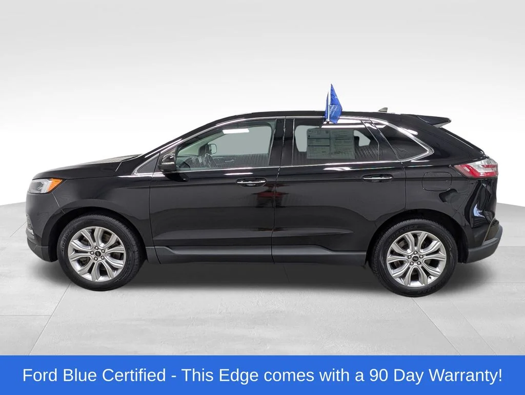 Certified Used 2023 Agate Black Metallic Ford Titanium image 1