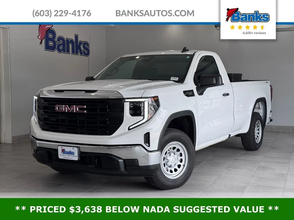 Certified Used 2025 Summit White GMC Pro image 1