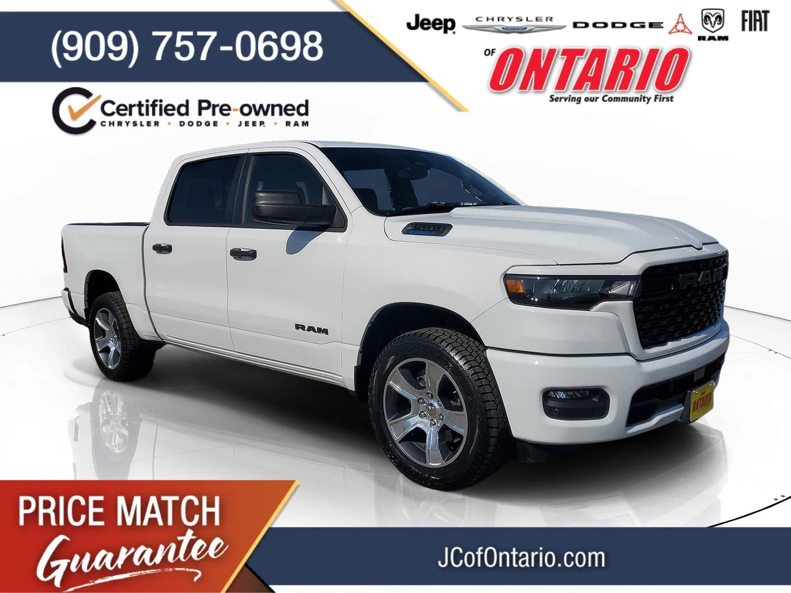 Certified Used 2025 White Ram Tradesman image 1