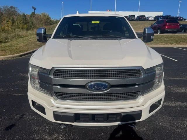 Used 2019 White Platinum Clearcoat Metallic Ford Platinum image 8