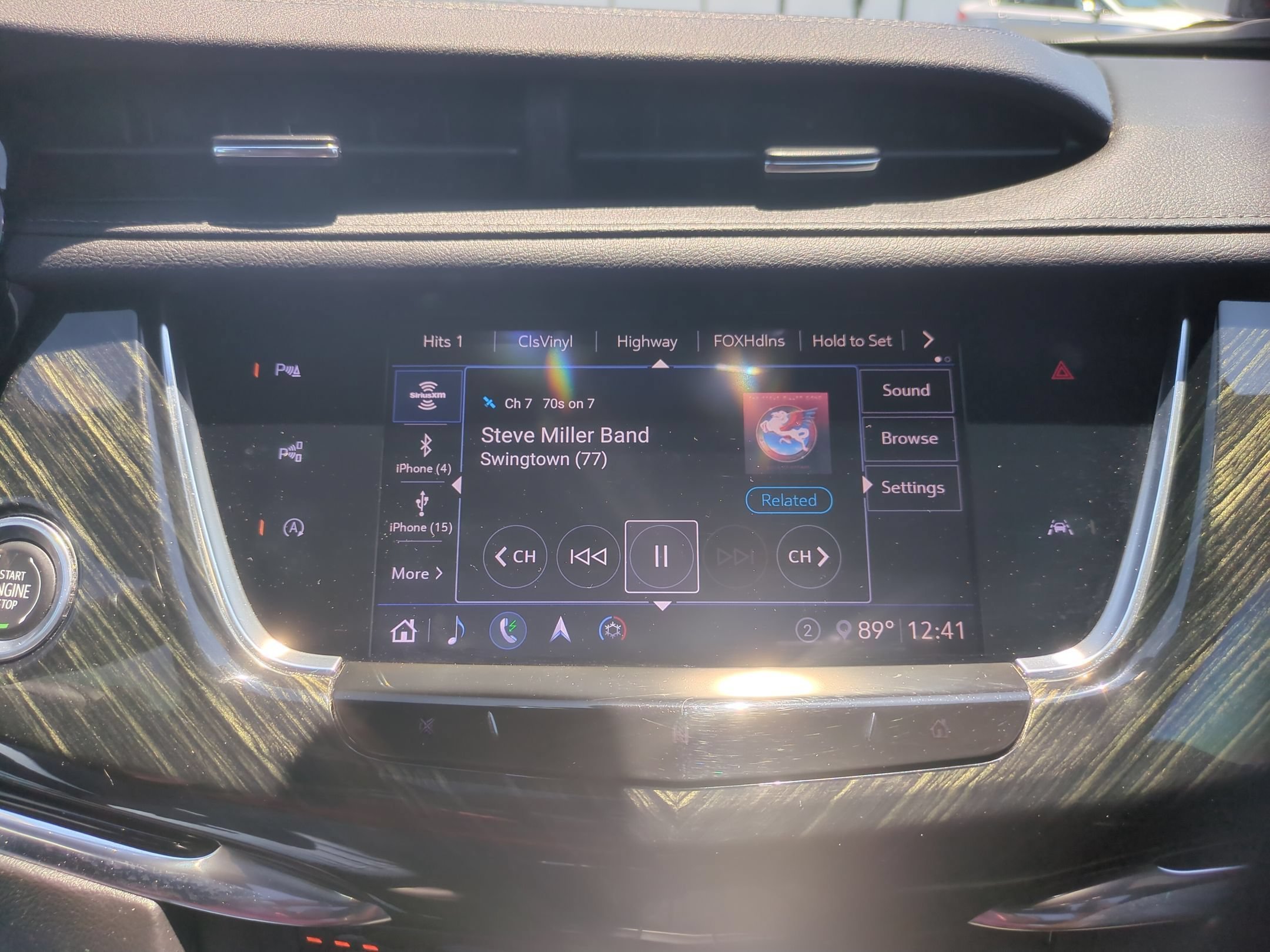 Used 2020 STELLAR BLACK METALLIC Cadillac AWD Premium Luxury image 22