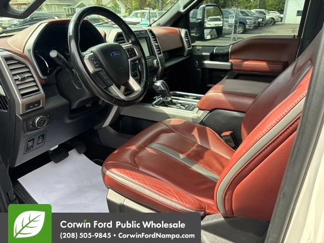 Used 2018 White Ford Platinum image 13