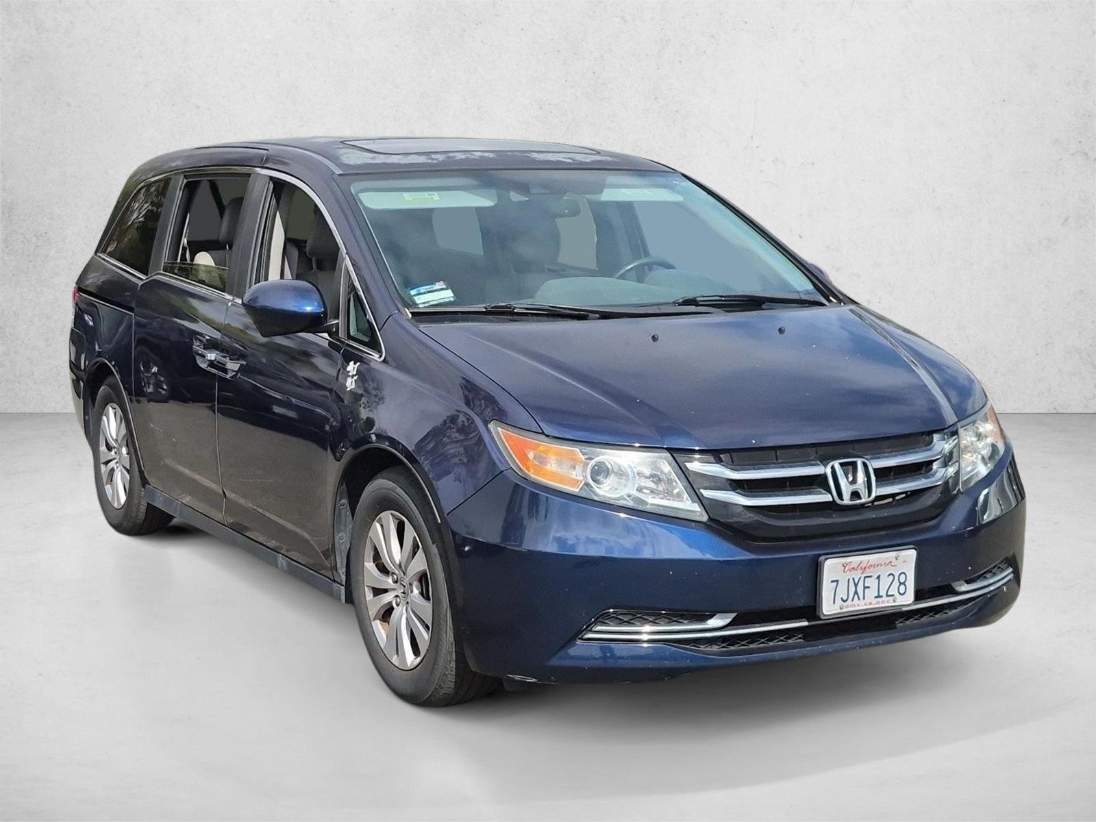 Used 2015 Blue Honda EX-L image 3