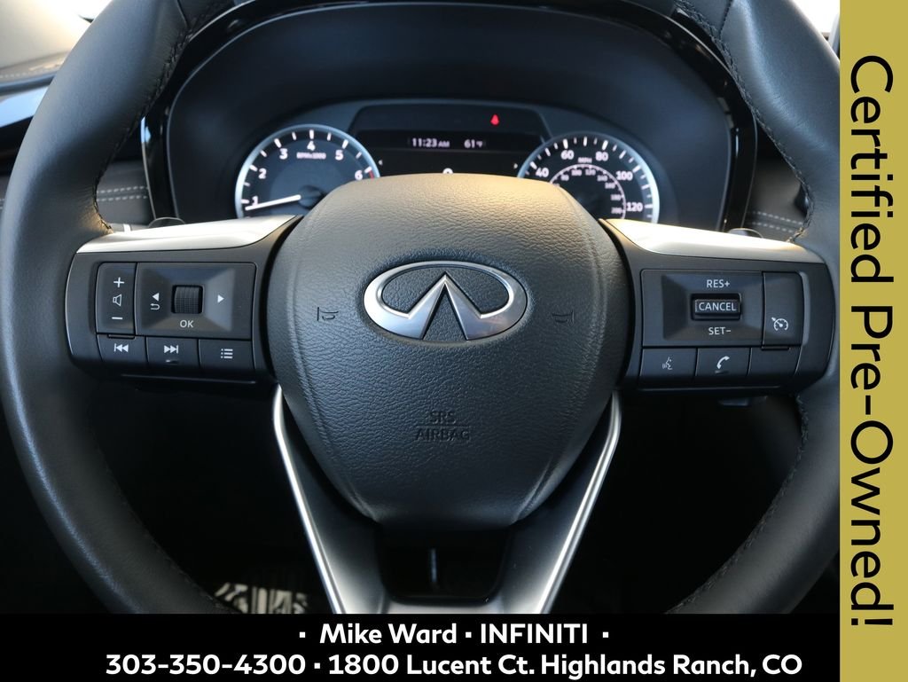 Certified Used 2025 White INFINITI PURE image 9
