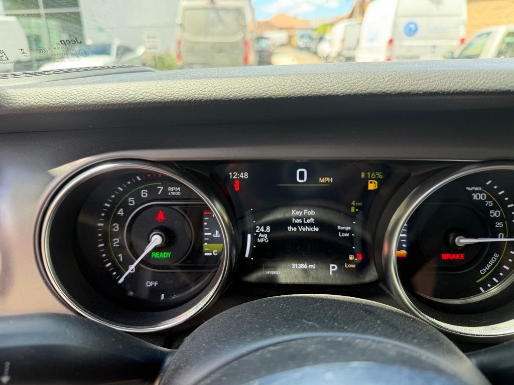 Used 2023 Gray Jeep Rubicon 4xe image 19