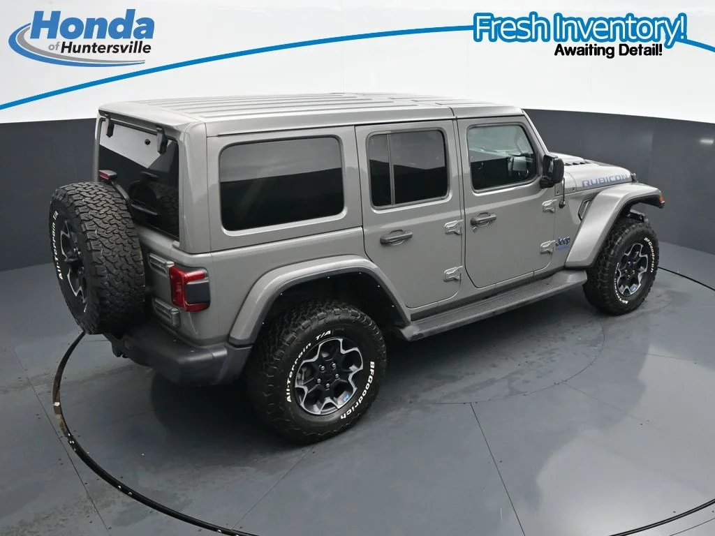 Used 2022 Gray Clearcoat Jeep Unlimited Rubicon 4xe image 28