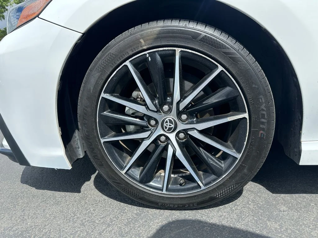 Used 2021 White Toyota SE image 11