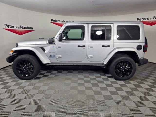 Used 2024 Silver Jeep Sahara 4xe image 3