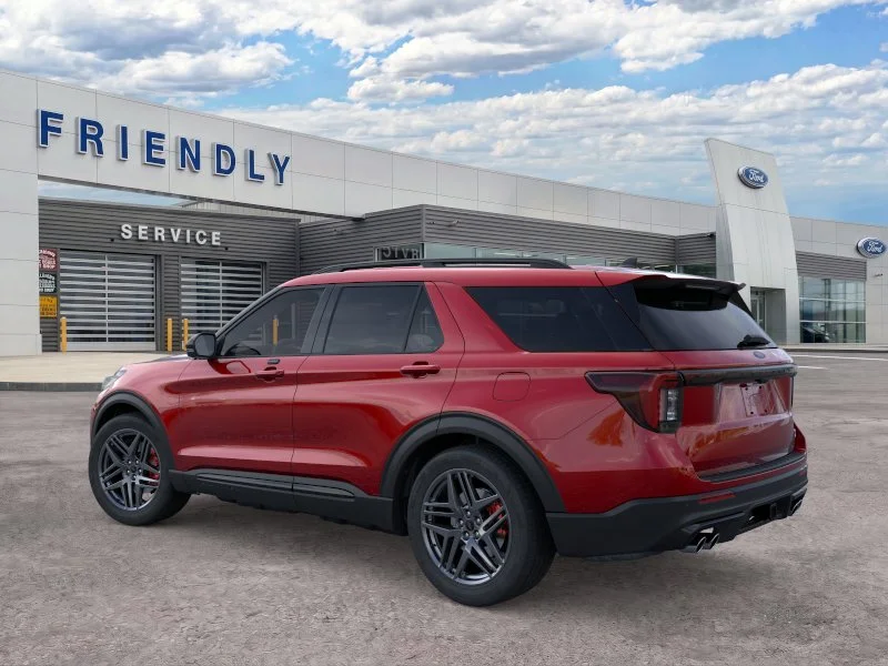 New 2026 Rapid Red Metallic Tinted Clearcoat Ford ST image 4