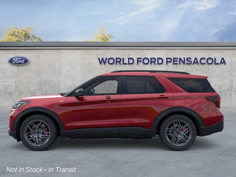 New 2026 Rapid Red Metallic Tinted Clearcoat Ford ST-Line image 3