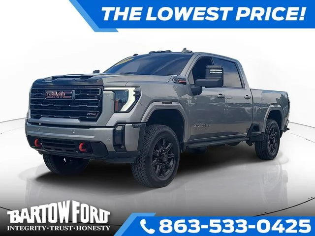 Used 2024 Silver GMC AT4 image 1