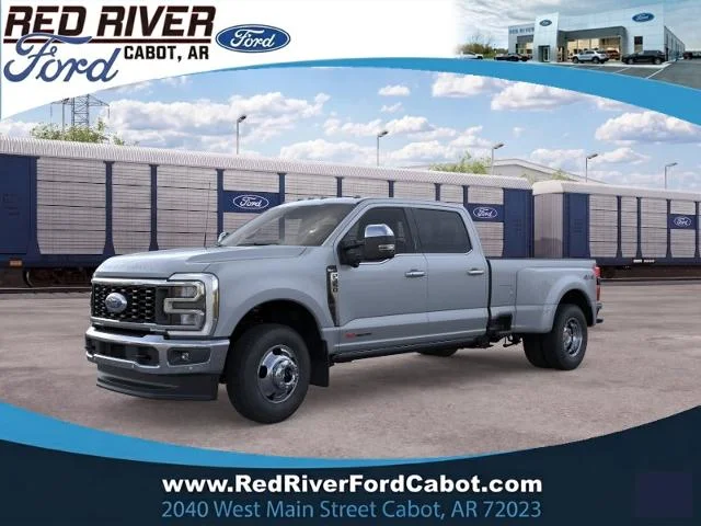New 2026 Glacier Gray Metallic Tri-Coat Ford F-350® King Ranch® image 1