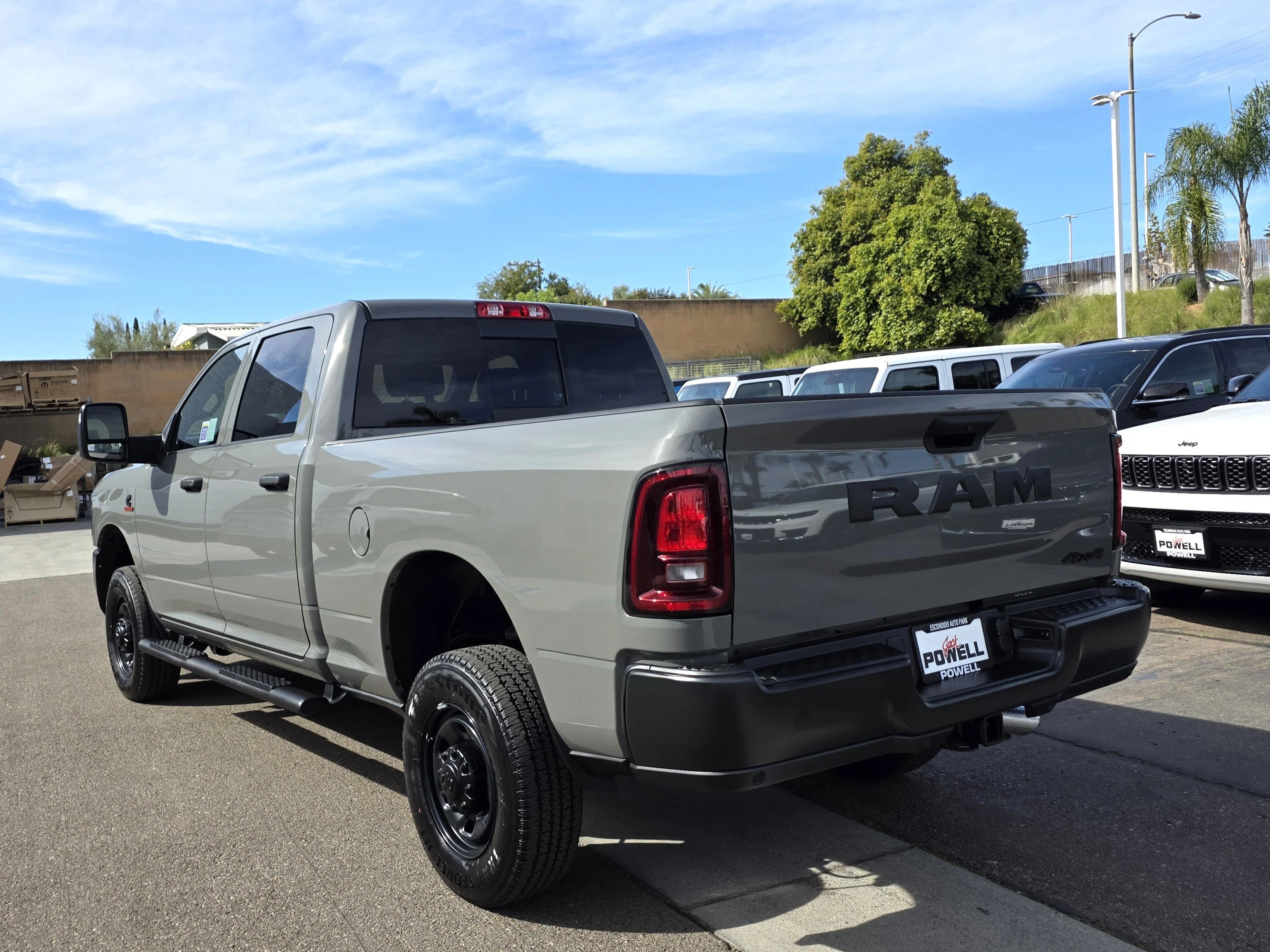 New 2026 Gray Clearcoat RAM Tradesman image 3