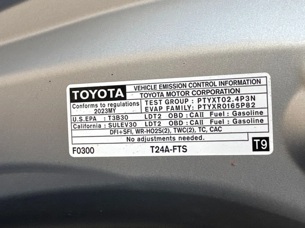 Used 2023 Silver Toyota LE image 9