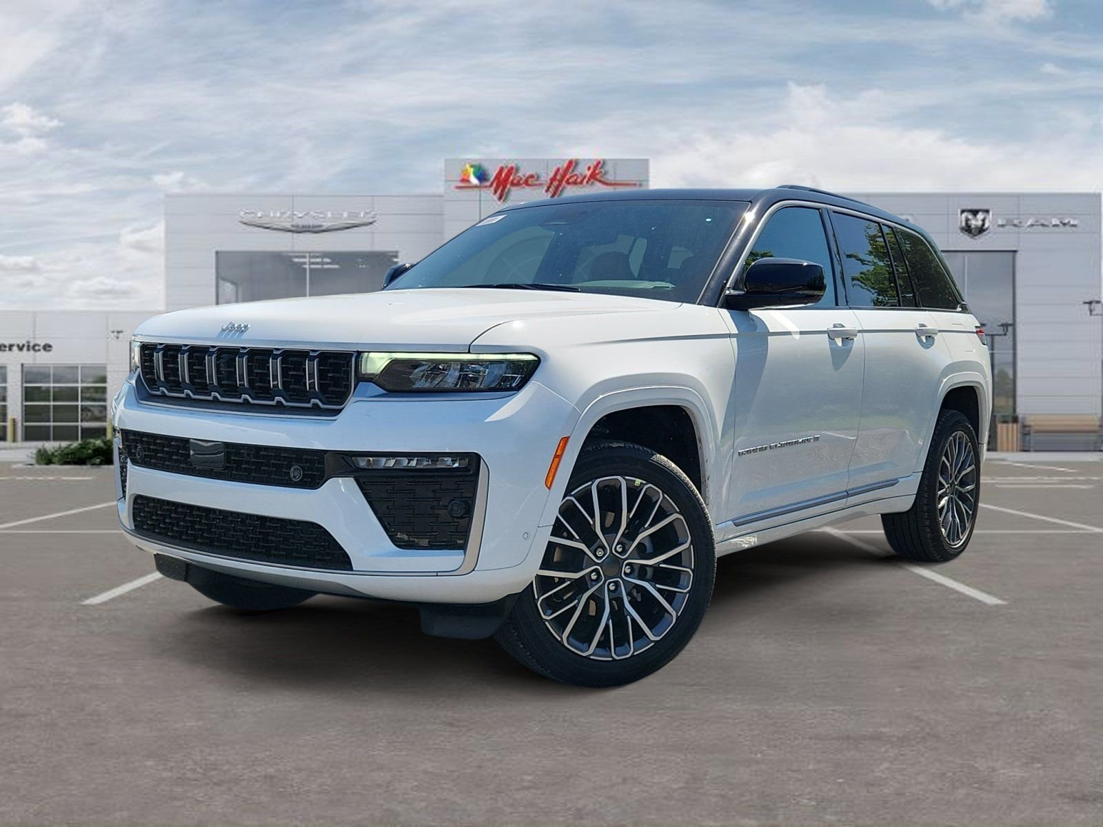 New 2026 Bright White Clear-Coat Exterior Paint Jeep Summit image 1