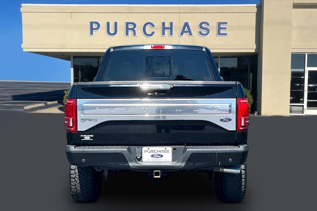 Used 2016 Shadow Black Ford Platinum image 5