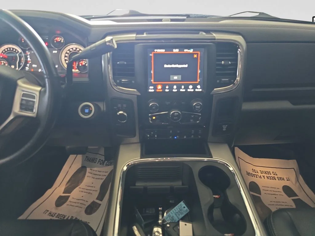 Used 2018 Brilliant Black Crystal Pearlcoat Ram Laramie image 10