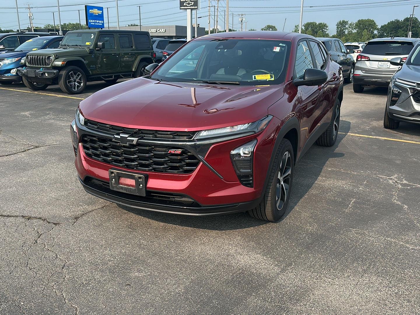 Used 2024 Crimson Metallic Chevrolet 1RS image 5