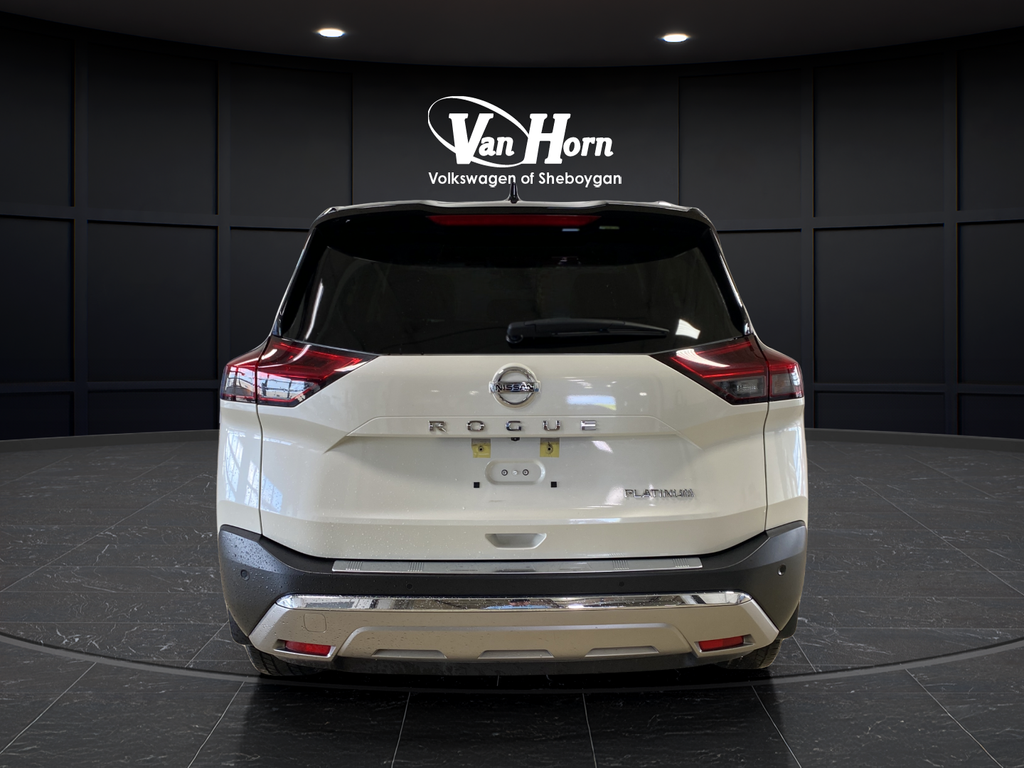 Used 2021 Pearl White Tricoat/Super Black Nissan Platinum image 6