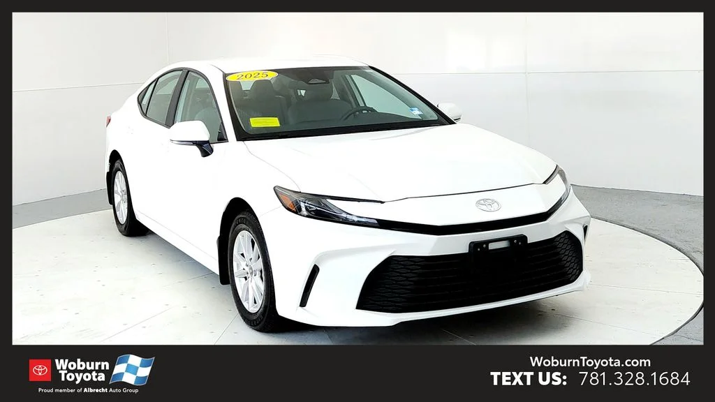 Used 2025 White Toyota LE image 1