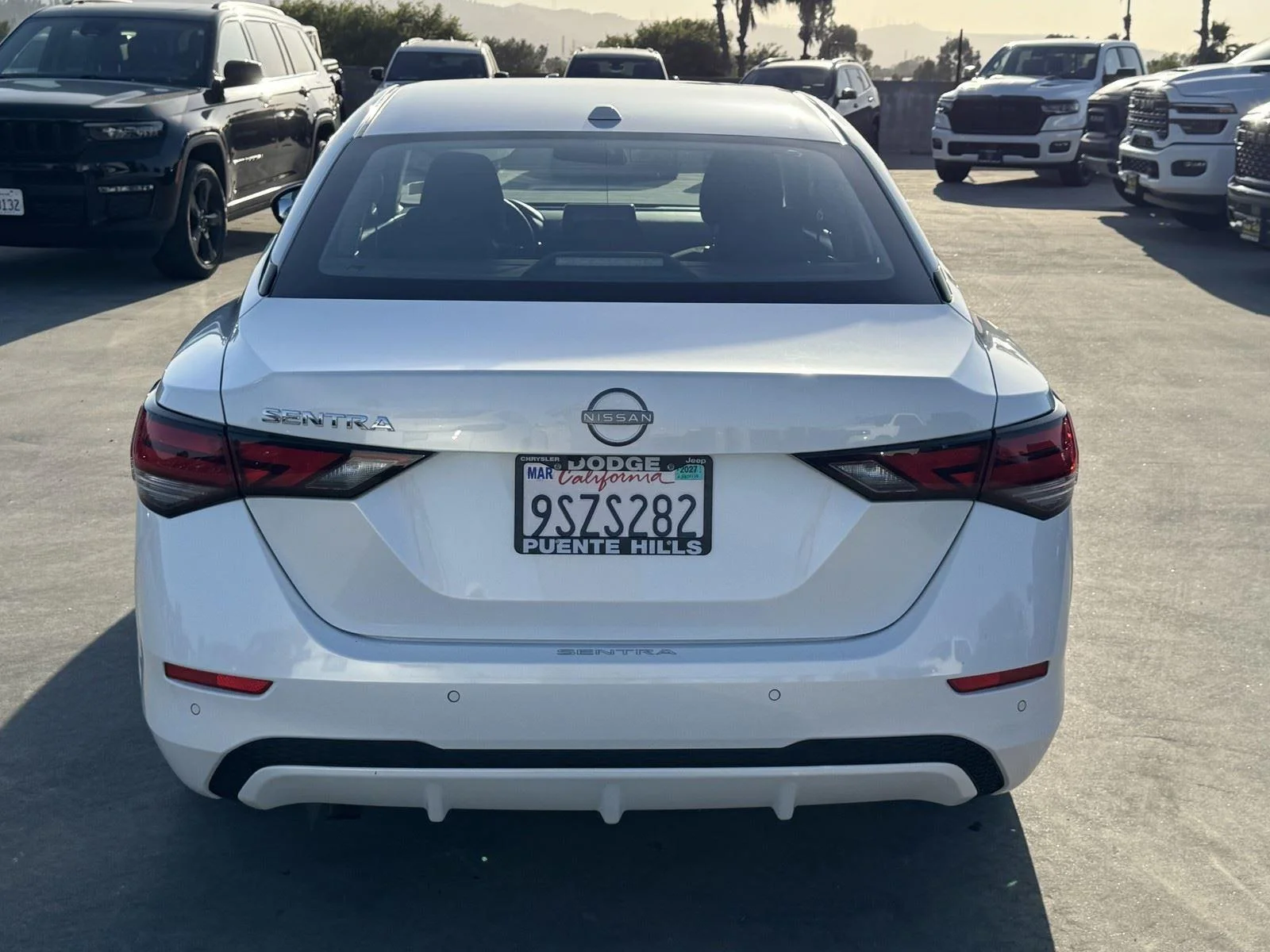 Used 2025 Aspen White Tricoat Nissan SV image 3