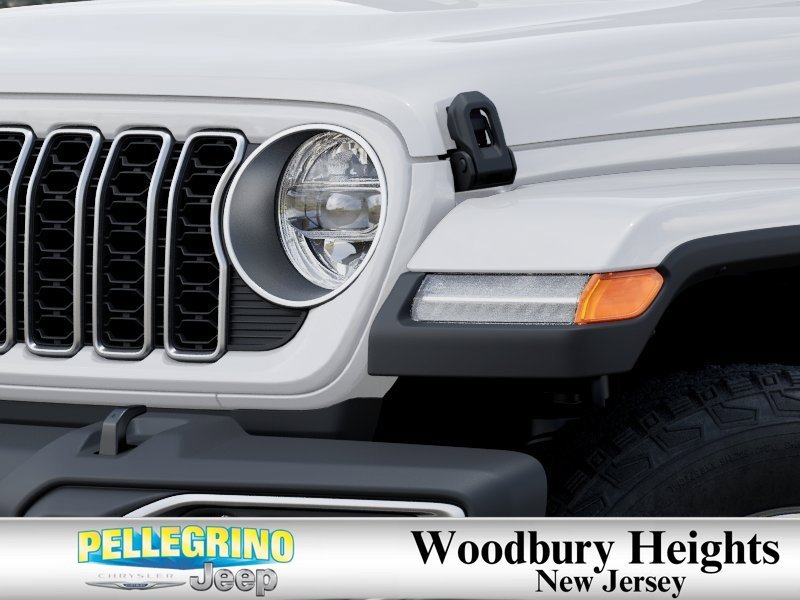 New 2027 Bright White Clear-Coat Paint Jeep Sahara image 10