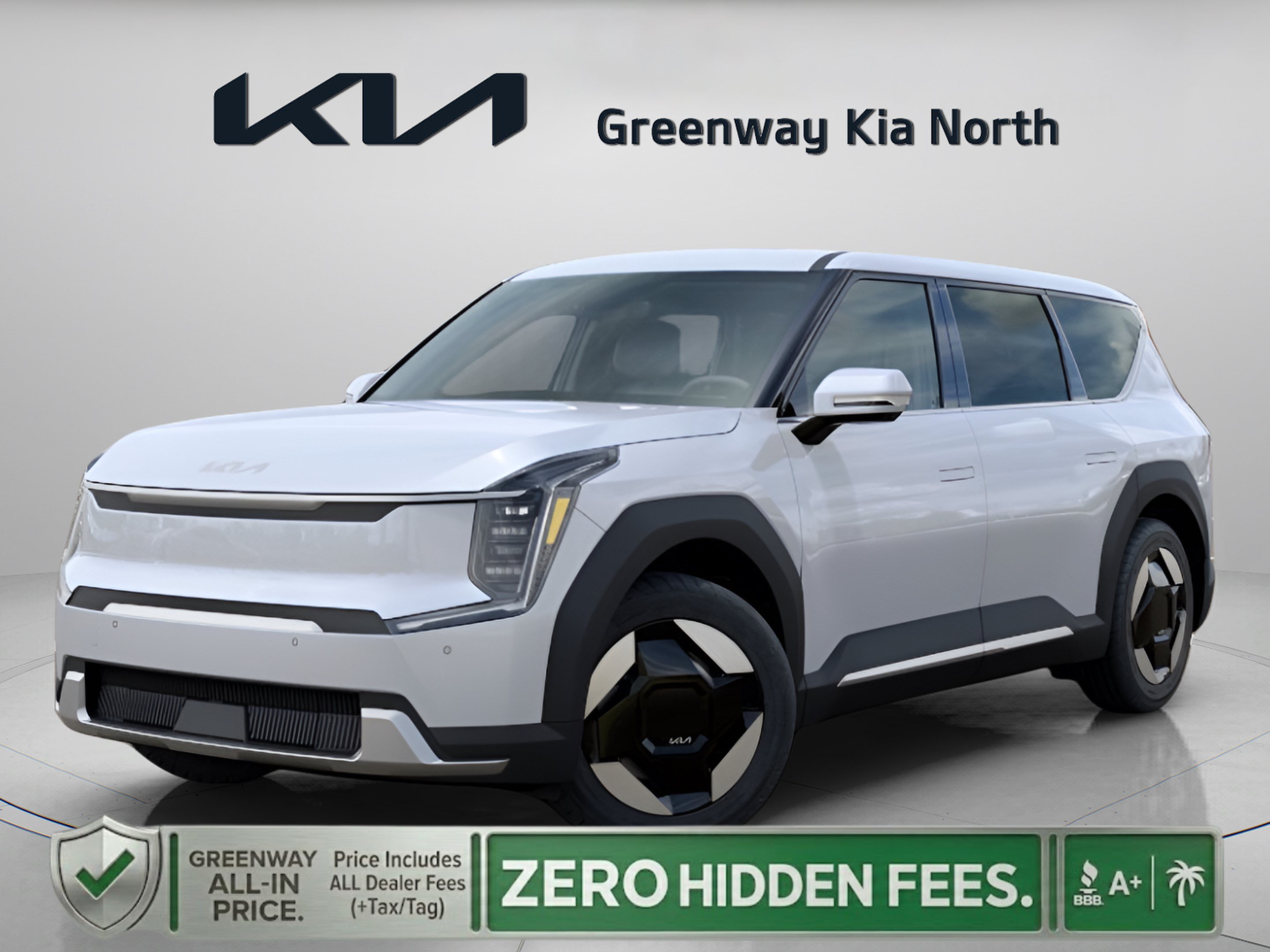 New 2026 Glacial White Pearl Kia Light Long Range RWD image 3