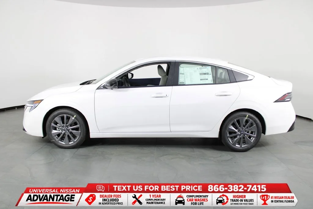 New 2026 Aspen White TriCoat Nissan SL image 8