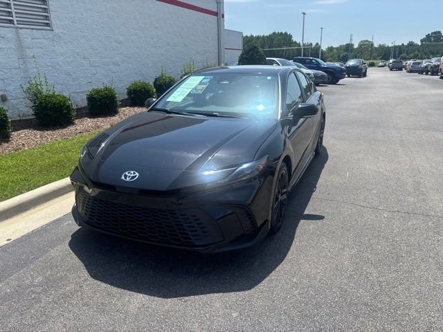 Used 2025 Black Toyota SE image 1