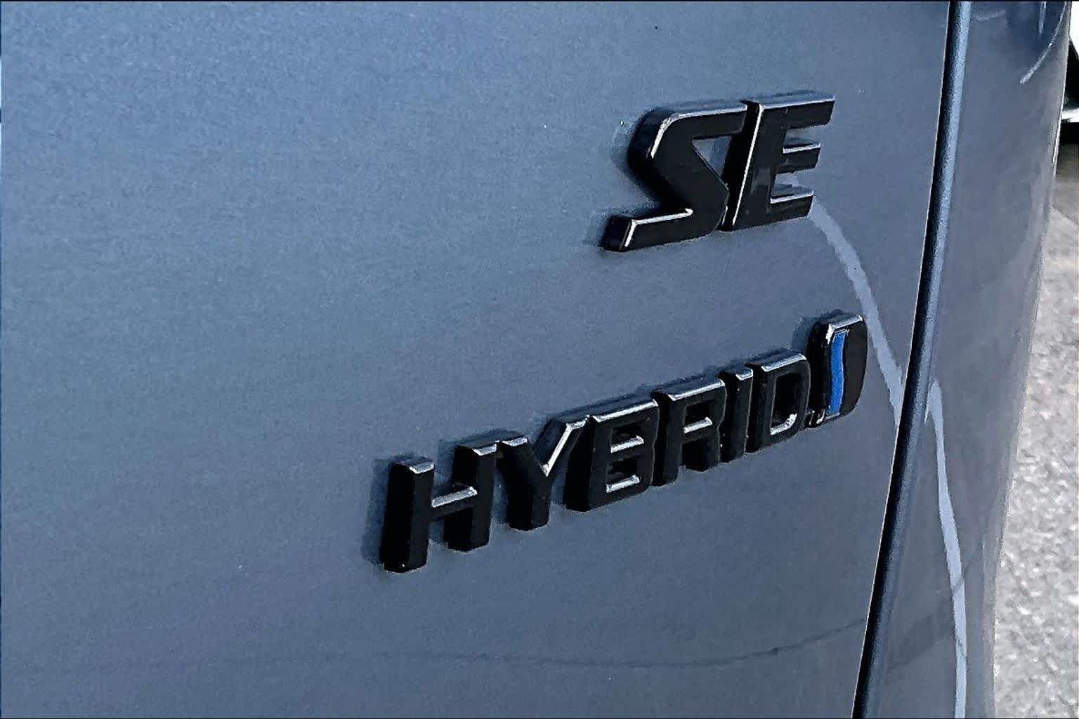 Used 2023 Celestite Toyota Hybrid SE image 9