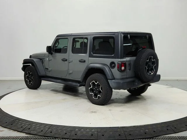 Used 2021 Gray Jeep Unlimited Sport image 6